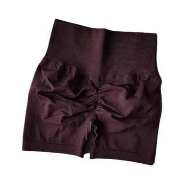 Imagem de Shorts De Yoga De Cintura Alta Respiráveis Para Mulheres, Ideais Para 