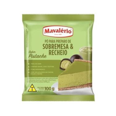 Imagem de Pó para Preparo de Sobremesa e Recheio Sabor Pistache 100g Mavalério