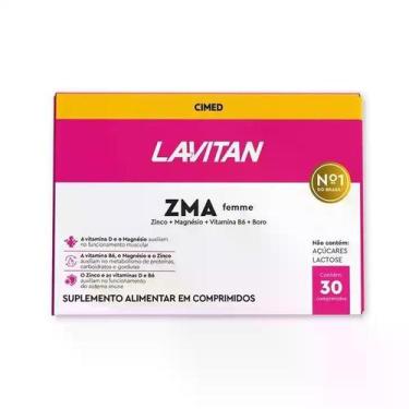 Imagem de Suplemento Zma Femme com 30 Comprimidos Lavitan