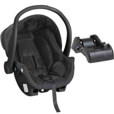 Imagem de Bebe Conforto Cocoon Black com Base para Carro Galzerano
