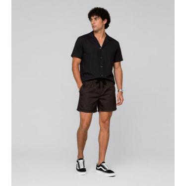 Imagem de Bermuda Masculina Em Sarja Rota Da Onda Marrom, M, Marrom