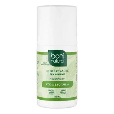 Imagem de Desodorante Roll-on Vegano Toranja E Coco 55ml Boni Natural 55ml