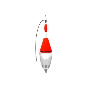Imagem de Boia cevadeira jr pesca mini robusta 28g, 124 b, Vermelho