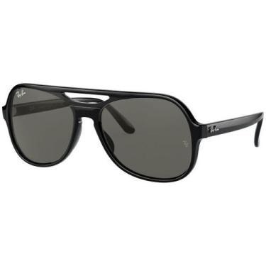 Imagem de Óculos de Sol Masculino Ray-Ban RB4357 601/B1 58 POWERHORN, Preto