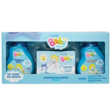 Imagem de Kit Hora do Banho Shampoo Condicionador Sabonete Baby Muriel