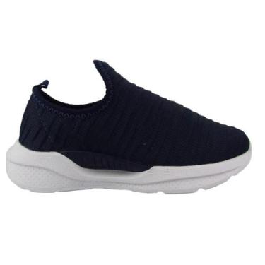 Imagem de Tênis Infantil Masculino Slip On Molekinho 2864100 com Calce Fácil, 34