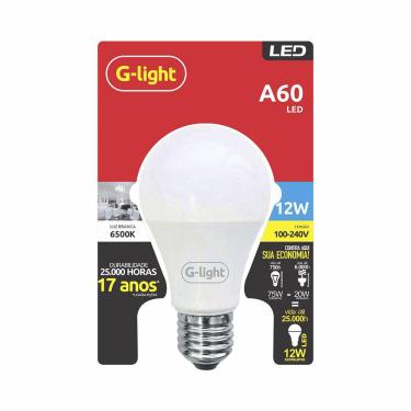 Imagem de Lâmpada Led G-Light A60 12w 6500k Bivolt E27