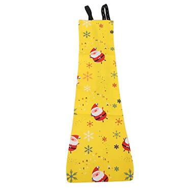 Imagem de Fraldas de frango para animais de estimação Fraldas de patinho Fraldas de aves de estimação Pano lavável para galinha de ganso pato galinha (Natal amarelo S)