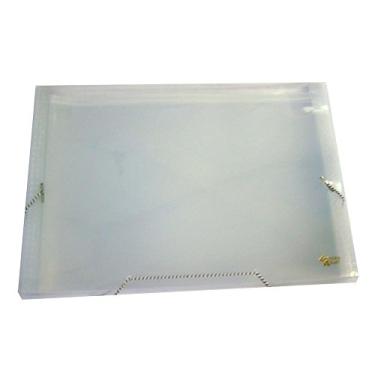 Imagem de Pasta Sanfonada Com Elástico Ofício 1/12 Cristal Golden Kraft