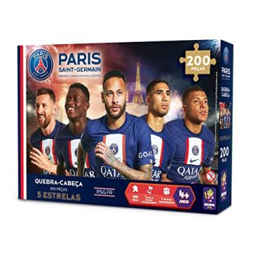 Imagem de QUEBRA CABEÇA COLECIONAVEL 200 PÇ - 5 ESTRELAS - PSG - MIMO BRINQUEDO