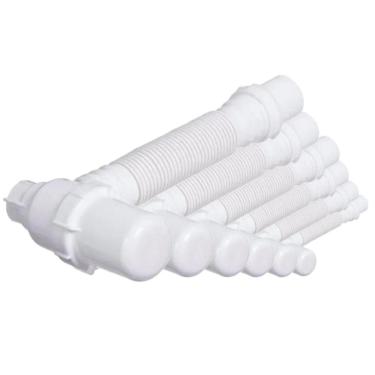 Imagem de Kit 6 Un Sifão Copo Sanfonado Para Pias/Lavatórios Astra