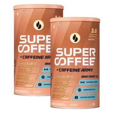 Imagem de Kit 2 Super Coffee 3.0 Economic Size 380G - Baunilha - Caffeine Army