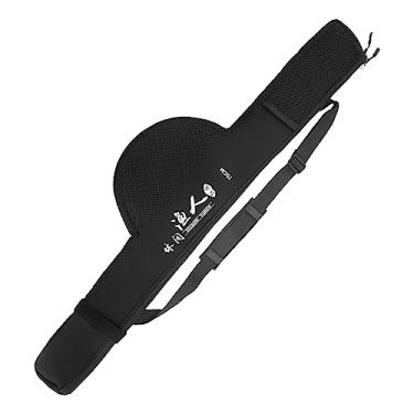 Imagem de harayaa Saco dobrável para vara de pescar estojo para vara de pescar equipamento de pes...