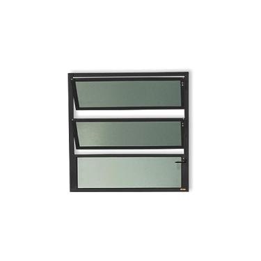 Imagem de Basculante Plus Vidro Boreal 60cm x 40cm Brimak Preto