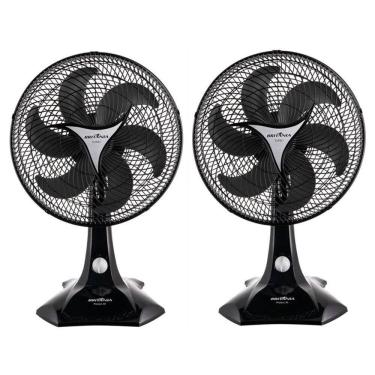 Imagem de Kit 2 Ventiladores de Mesa Britânia Protect 30 Six 6 Pás 127V
