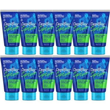 Imagem de 12UN Creme Depilatorio Corporal Men Sport 150G Depilflax