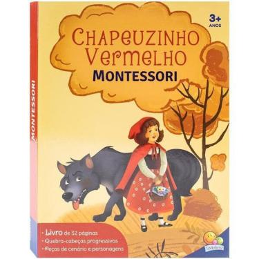 Imagem de Montessori Clássicos (Livro-Jogo): Chapeuzinho Vermelho