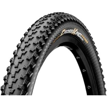 Imagem de Continental Pneu de Mountain Bike ProTection – Preto Chili, sem câmara, dobrável feito à mão (66 cm, 69,8 cm, 73,6 cm), 27,5 x 2,2, Cross King