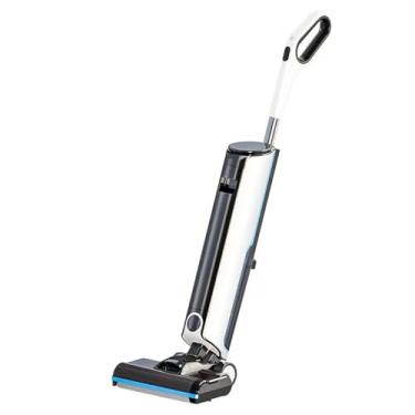 Imagem de Limpador inteligente de piso úmido e seco 2 em 1, esfregão para limpeza de piso, aspirador de pó portátil leve, display digital LED, sistema de autolimpeza, aspirador de pó para carpete