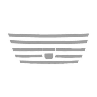 Imagem de Conjunto Aplique Interno Grade Frontal Para Daf XF Espelhado - Venka