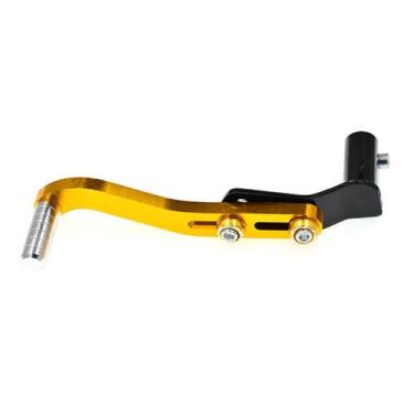 Imagem de Pedal Dourado Passador Moto Trocador Marcha Esportivo - Lartec