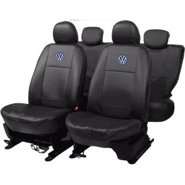 Imagem de Capa de couro para Fox, renove o interior do seu carro com elegância e