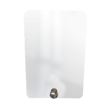 Imagem de Espelho Funcional Hook Cromado 60x40 cm Retangular - e2g Design