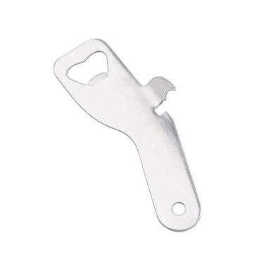 Imagem de Abridor de Lata e Garrafa Profissional  Aço Inox Resistente - Em Casa 