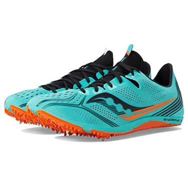 Imagem de Saucony Endorphin 3 Tênis masculino de atletismo, Menta fresco/preto, 44