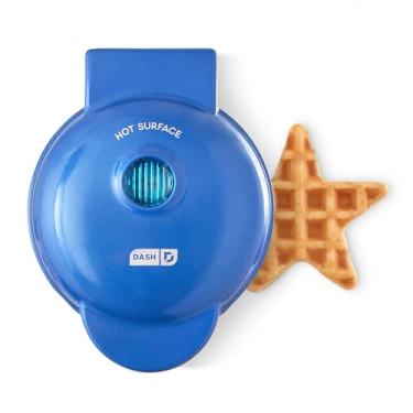 Imagem de Mini máquina de waffle Dash Star em azul marinho