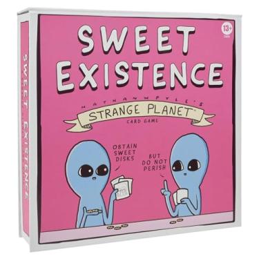 Imagem de Hasbro Gaming Sweet Existence, A Strange Planet Family-Friendly Party Card Game Inspired by The Webcomic and Books by Nathan W. Pyle, for Ages 13 and Up