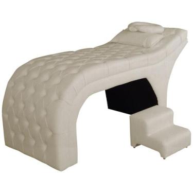 Imagem de Maca Luxo Isis Estética Estofada Cílios Limpeza Pele Designer Sobrance