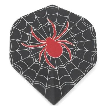 Imagem de US Darts - 5 conjuntos (15 voos) Viúva Negra, Voos de Dardo Padrão Aranha