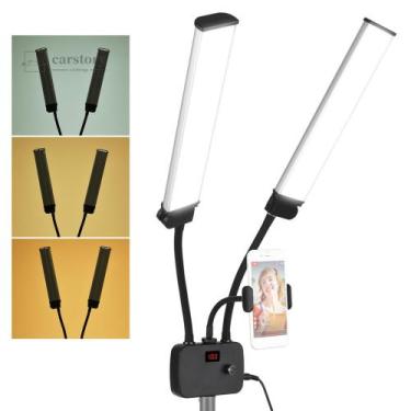 Imagem de Iluminador led duplo braços articulados - LUCACELL