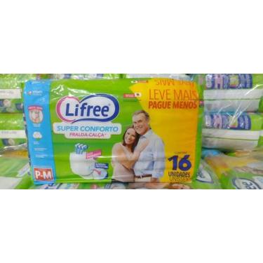 Imagem de Fralda calça-p/m com 16 unidades lifree super conforto - Unicharm do B