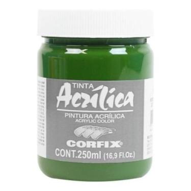 Imagem de Tinta Acrílica 250ml G1 111 Verde Oliva Corfix