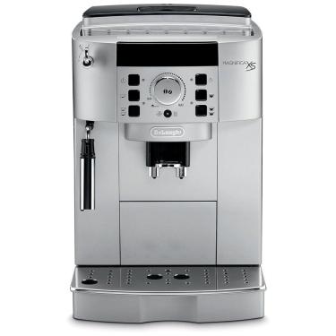 Imagem de Máquina de Café Expresso Automática com Moedor Embutido e 13 Configurações Ajustáveis, 110V 1450W, De Longhi Magnifica XS ECAM22110SB, Prata