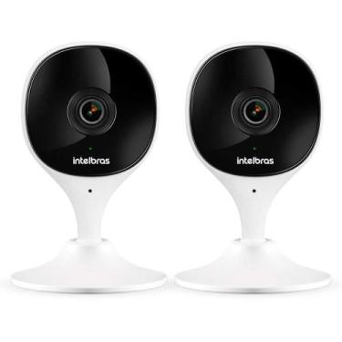 Imagem de Kit 2 Câmeras Wi-Fi com Aúdio e Inteligência Artificial iMx C Intelbra