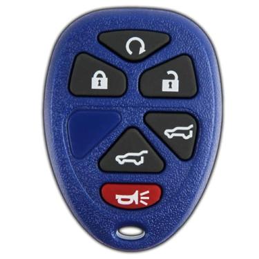 Imagem de Chaveiro de substituição KeylessOption, chave de controle remoto de entrada sem chave com 6 botõesKeylessOption azul KPT2690
