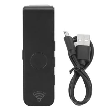 Imagem de Câmera vestível, câmera noturna grande angular de bolso magnético com clipe traseiro noturno 1080P, câmera corporal para casa