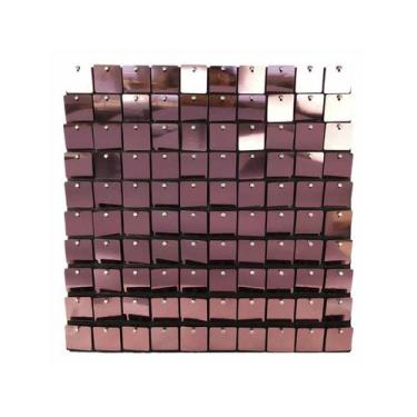 Imagem de Painel Metalizado Shimmer Wall Rose Gold - 30x30cm - 1 unidade - ArtLi