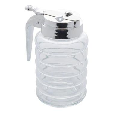 Imagem de Meleira Pote Porta Mel de Vidro com Tampa de Metal 150ml Lyor