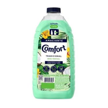 Imagem de Amaciante Comfort Brisa Tropical Rende Até 20 Lavagens 1,8L