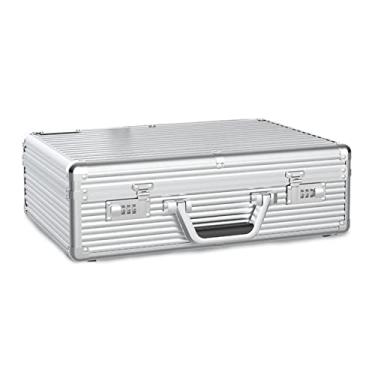 Imagem de Caixa de ferramentas caixas de ferramentas caixa de ferramentas rígida de alumínio multifuncional mala caixa de ferramentas de armazenamento portátil estojo de transporte PC câmara equipamento