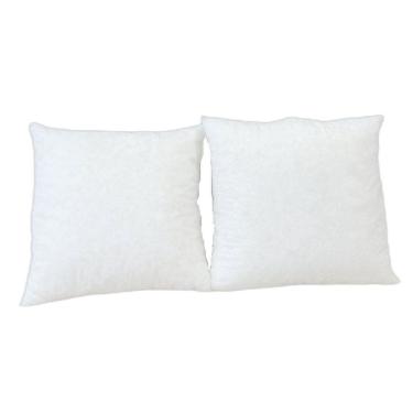 Imagem de Kit com 2 Enchimentos para Capa de Almofada 45x45cm Branco