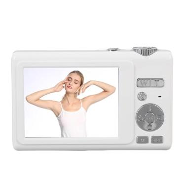 Imagem de 4K 48MP Telas Duplas Câmera Digital Foco Automático Câmera Pequena Com Zoom Digital 16x para Fotografia de Viagem