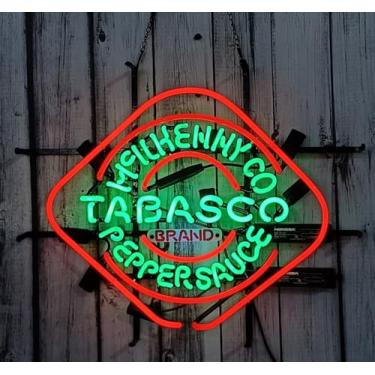 Imagem de MeiLi Letreiros De Neon Para Cerveja, Bar, Clube, Quarto, Vidro, Tabasco, Escritório, Hotel, Pub, Café, Festa Aniversário, Caverna Do Homem, Arte, Luzes Parede, 24 X 20"