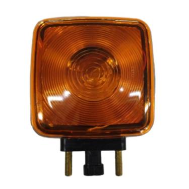 Imagem de KACEPAR Lâmpadas traseiras indicadoras, luz LED quadrada dupla face marcador lateral com parafuso de plugue, lanterna traseira estroboscópica para caminhões, reboques, ônibus, número da peça: 5800AA