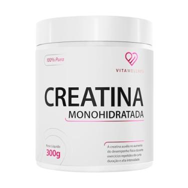 Imagem de Creatina Monohidratada 300g - Aumento de Força e Massa Muscular - 100% Pura e Sem Aditivos - VITA WELLNESS