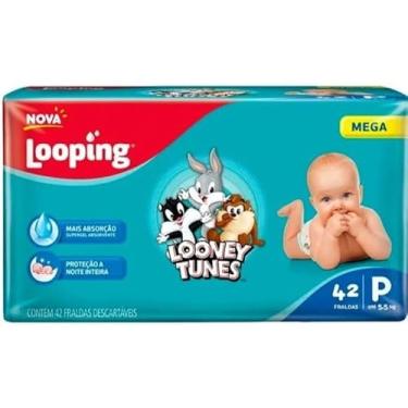 Imagem de Fralda Looping Looney Tun.Mega Pq Com 42